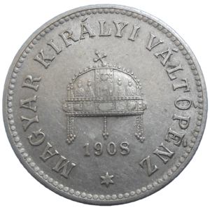 František Jozef I. 10 Fillér 1908 KB