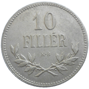 František Jozef I. 10 Fillér 1915 KB