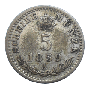 František Jozef I. 5 grajciar 1859 A