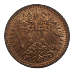 František Jozef I. 1 Heller 1916 bz