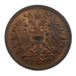 František Jozef I. 1 Heller 1916 bz