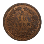 František Jozef I. 5/10 grajciar 1858 A