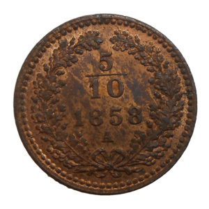 František Jozef I. 5/10 grajciar 1858 A