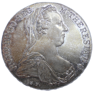 Mária Terézia Toliar 1780 SF