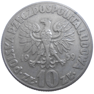 Poľsko 10 Zlotych 1959