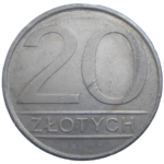 Poľsko 20 Zlotych 1986