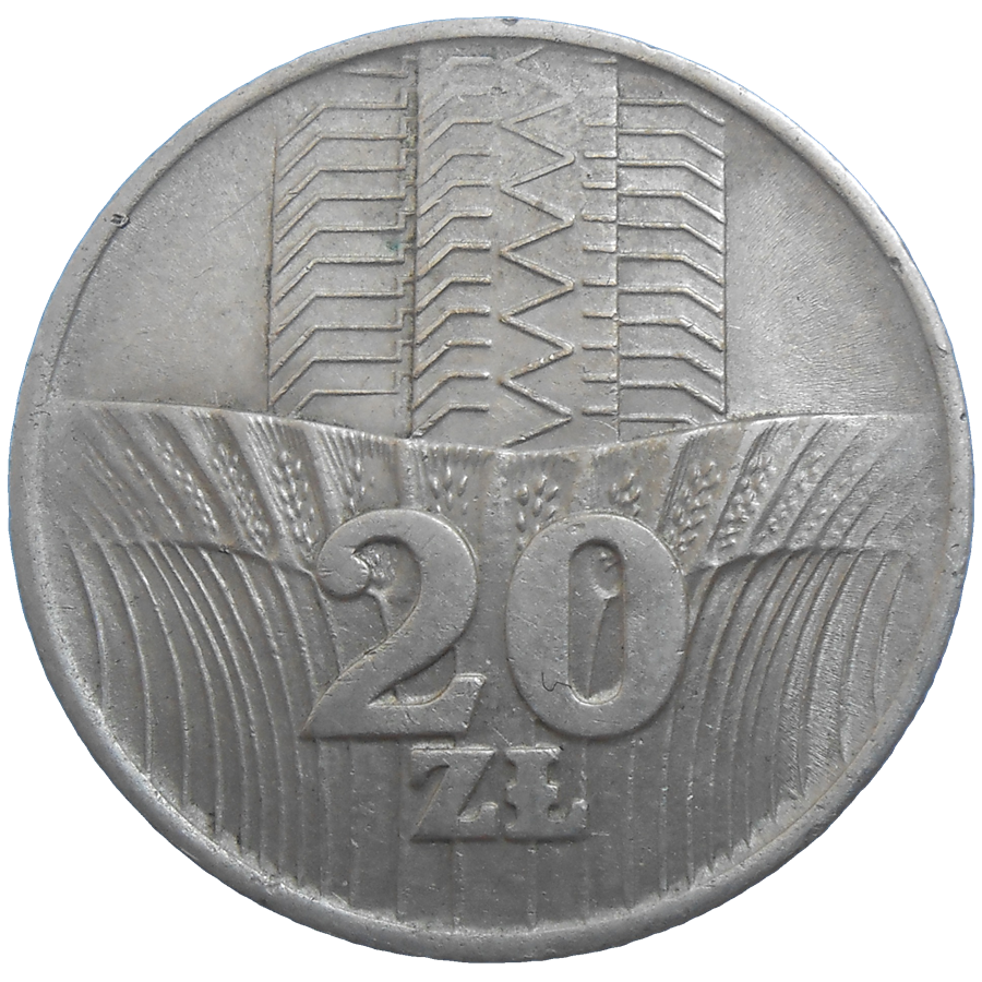 Poľsko 20 Zlotych 1973 Poľsko 20 Zlotych 1973