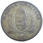 Maďarsko 1 Pengo 1927 BP