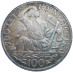 100 KČS 1949 700 let horníckych práv