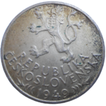 100 KČS 1949 700 let horníckych práv