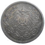 Nemecko 1/2 Mark 1905 A