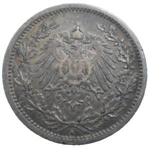 Nemecko 1/2 Mark 1905 A
