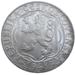 100 KČS 1948 Univerzita Karlova
