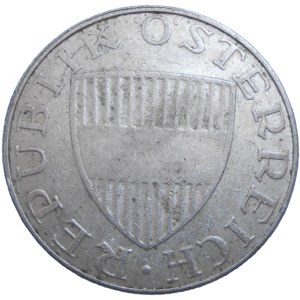 Rakúsko 10 Schilling 1969