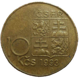 10 Kčs 1993 M. R. Štefánik