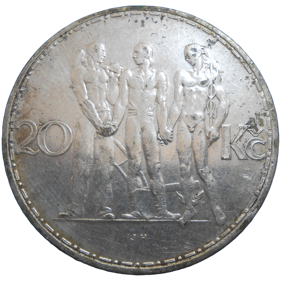 20 Kč 1933 20 Kč 1933