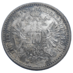 František Jozef I. 10 grajciar 1872 bz