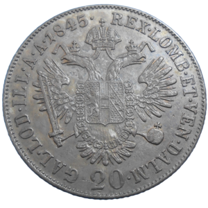 Ferdinand V. 20 grajciar 1845 A