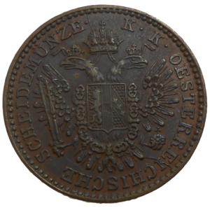 František Jozef I. 1/2 grajciar 1851 B