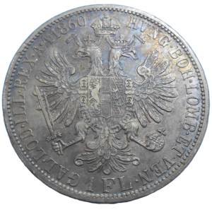 František Jozef I. 1 zlatník 1860 A