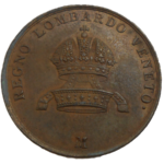 František Jozef I. 5 Centesimi 1849 M