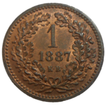 František Jozef I. 1 grajciar 1887 KB