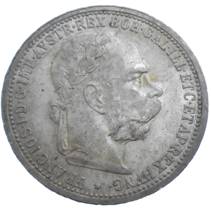 František Jozef I. 1 koruna 1902 bz