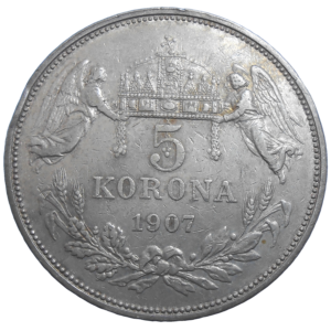 František Jozef I. 5 Koruna 1907 KB