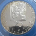 25 KČS 1969 Jan Evangelista Purkyně Proof