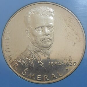 100 KČS 1980 Bohumír Šmeral Proof
