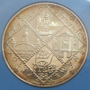 100 KČS 1988 Svetová výstava poštových známok Proof