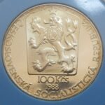 100 KČS 1988 Svetová výstava poštových známok Proof