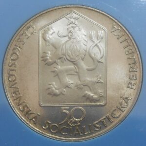 50 KČS 1989 Železnica Břeclav-Brno Proof
