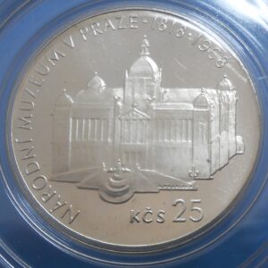25 KČS 1968 Národné Múzeum Proof