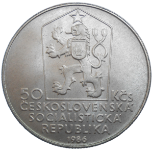 50 Kčs 1986 Levoča