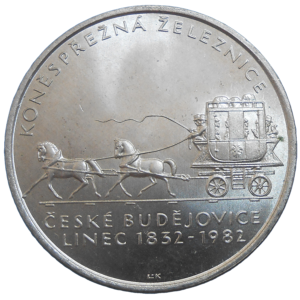 100 KČS 1982 Konská železnica