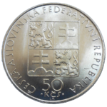 50 KČS 1990 Svätá Anežka Česká