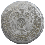 Karol VI. 3 grajciar 1714