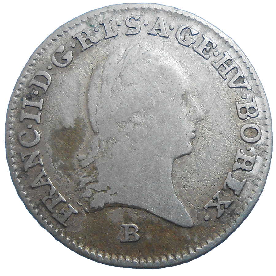 František II. 3 grajciar 1796 B František II. 3 grajciar 1796 B