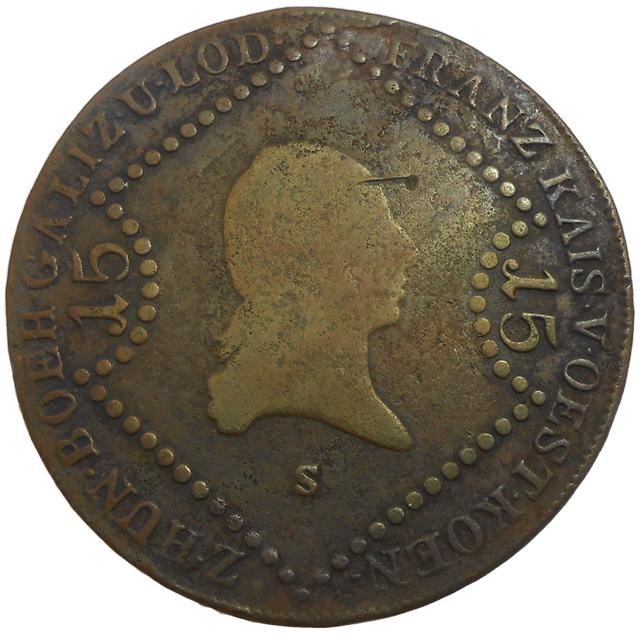 František II. 15 grajciar 1807 S František II. 15 grajciar 1807 S