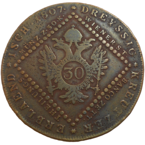 František II. 30 grajciar 1807 B