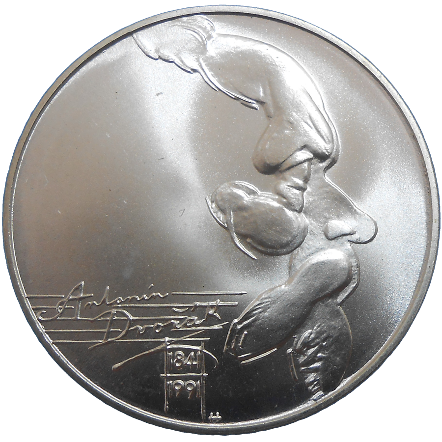 100 KČS 1991 Antonín Dvořák 100 KČS 1991 Antonín Dvořák