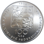 100 KČS 1992 Lidice a Ležáky