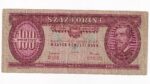 Maďarsko 100 Forint 1962 B455