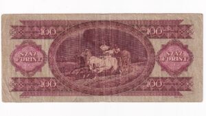 Maďarsko 100 Forint 1962 B455