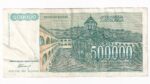 Juhoslávia 500 000 Dinara 1993
