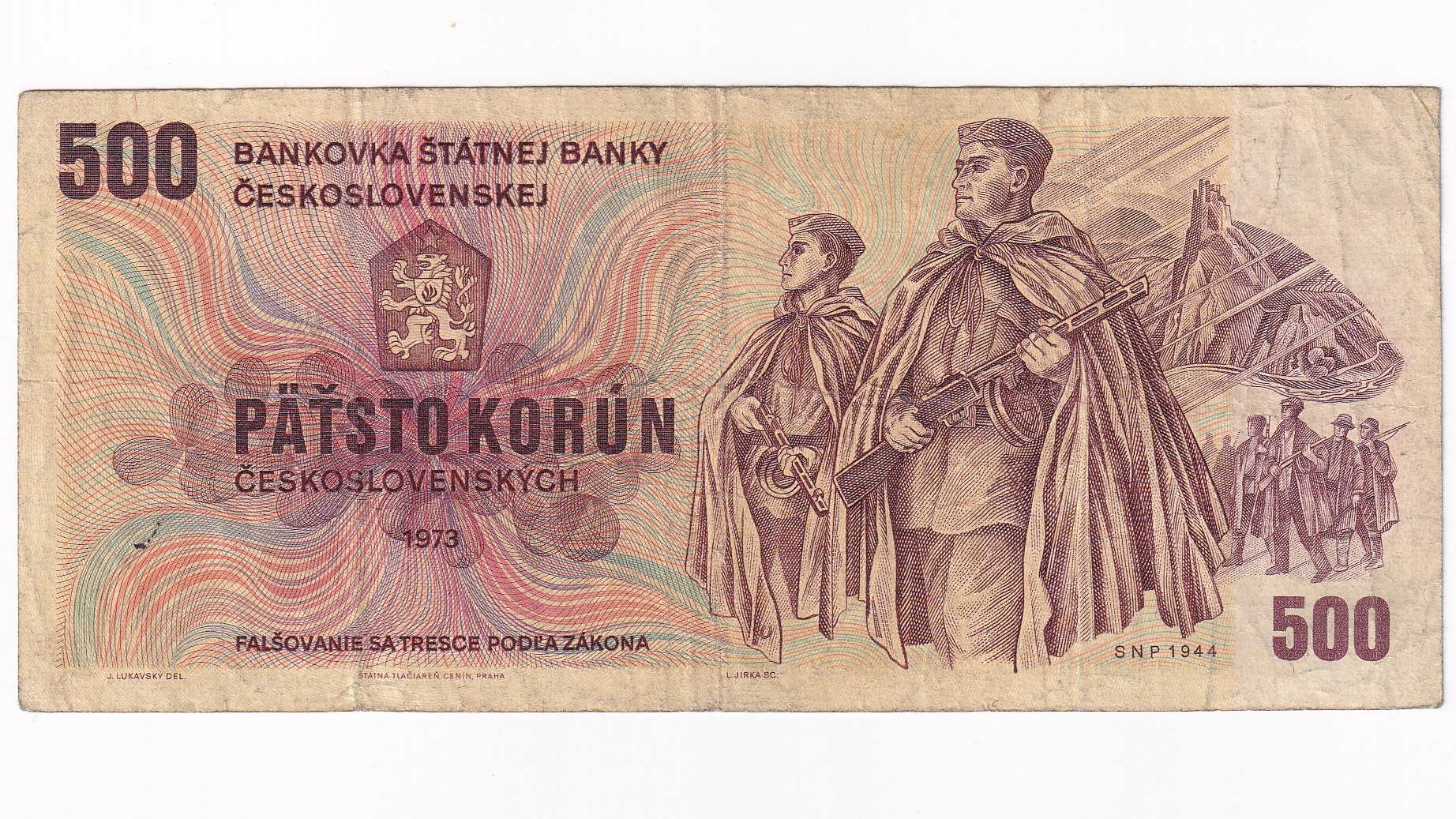 500 Korún 1973 U65 500 Korún 1973 U65