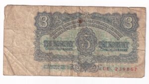 3 Koruna 1961 UE