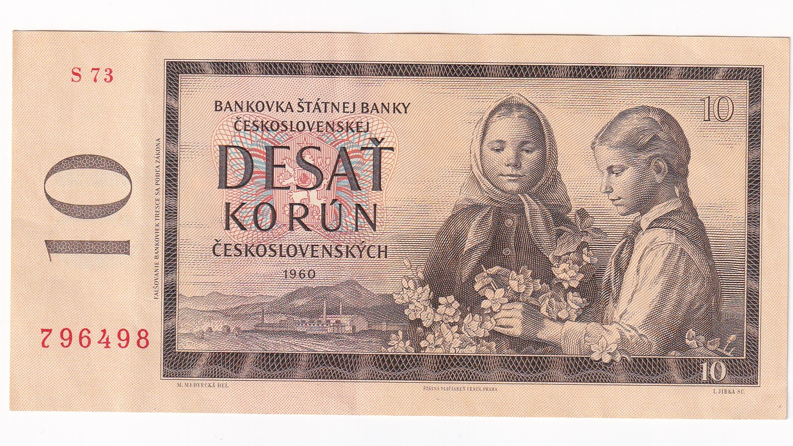 10 Korún 1960 S73 10 Korún 1960 S73