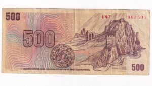 500 Korún 1973 U47 Kolok